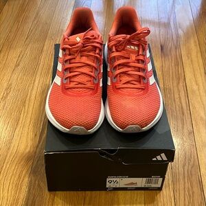 Adidas Women's Sneakers - Orange and white